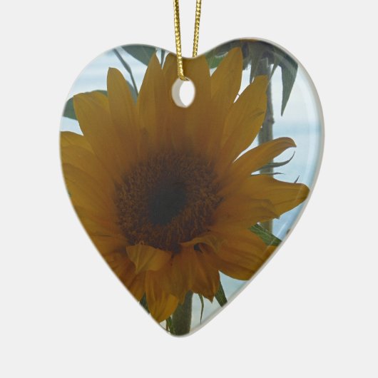 sunflower湖の眺め セラミックオーナメント (左)