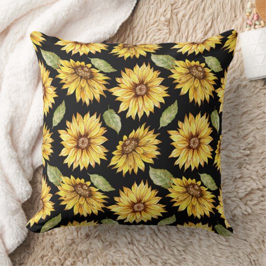 Sunflower クッション (ブランケット)