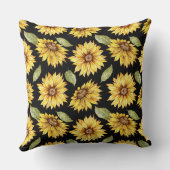 Sunflower クッション (裏面)