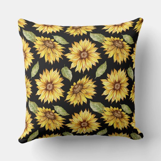 Sunflower クッション (裏面)