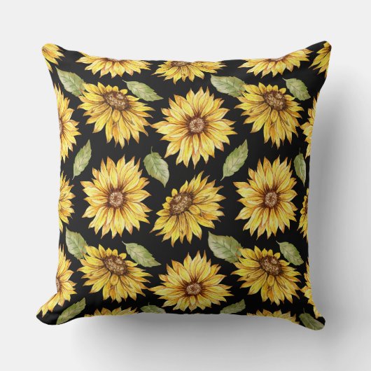 Sunflower クッション (正面)