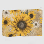 Sunflower ゴルフタオル (横)