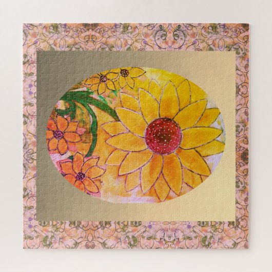 Sunflower  ジグソーパズル (横)