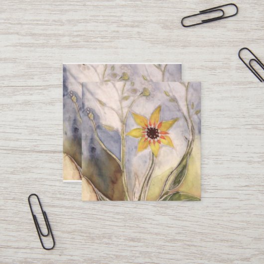 Sunflower スクエア名刺 (正面/裏面インサイチュ)