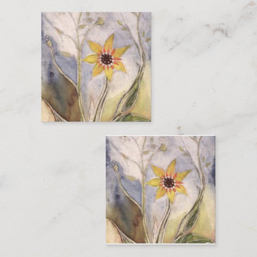 Sunflower スクエア名刺 (正面/裏面)