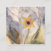 Sunflower スクエア名刺 (裏面)