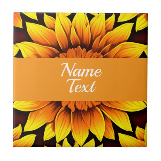 Sunflower タイル (正面)