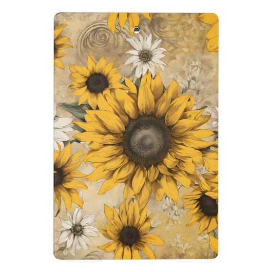 Sunflower ミニクリップボード (裏面)