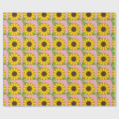 Sunflower ラッピングペーパー (フラット)