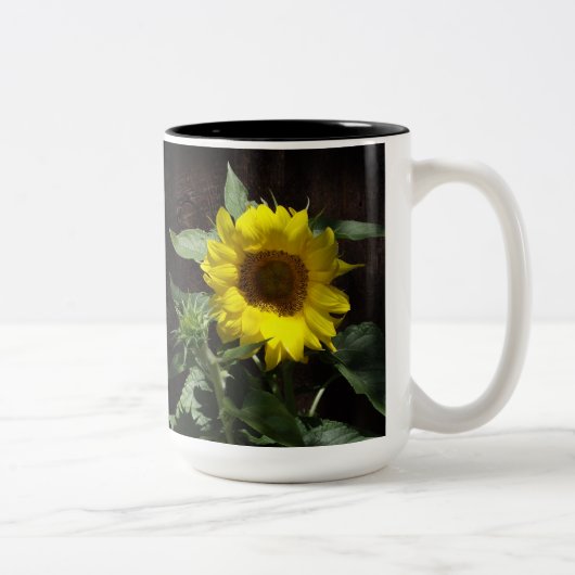 Sunflower 保 Your Dirty Hands Off Mom's Cup ツートーンマグカップ (右)
