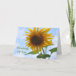 Sunflower 考える's of Youカード カード