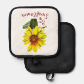 Sunflower 鍋敷き (正面/裏面)