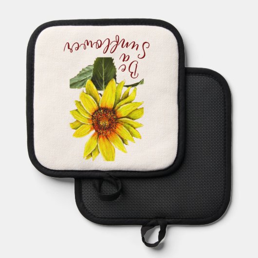 Sunflower 鍋敷き (正面/裏面)