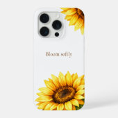 Sunflower Aesthetic Minimal Modren Viral Customize iPhoneケース (裏面)