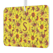 Sunflower Air Freshener カーエアーフレッシュナー (左)