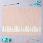 Sunflower and daisy  tissue paper 薄葉紙 (クラフト)