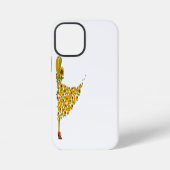 sunflower and girl iPhoneケース (裏面)