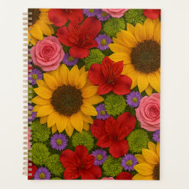 Sunflower and Rose Planner プランナー手帳