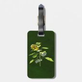 Sunflower and Sparrow ラゲッジタグ (裏面縦)