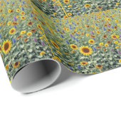 Sunflower and Wildflower Field ラッピングペーパー (ロールコーナー)
