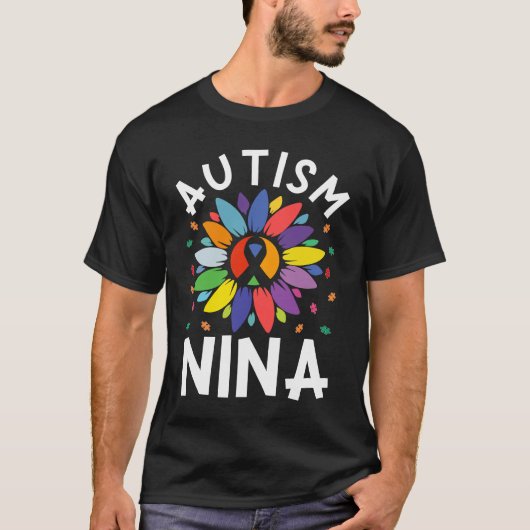 Sunflower Autism Awareness Day Matching Family Aut Tシャツ (正面)