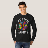 Sunflower Autism Awareness Day Matching Family Aut Tシャツ (正面フル)