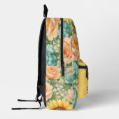 Sunflower Backpack プリントバックパック (左)