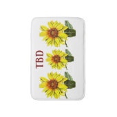Sunflower Bath Mat バスマット (正面縦)