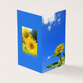 Sunflower：Bi-fold card (外部)