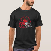 sunflower Blood Donor Donate Blood Donation Tシャツ (正面)
