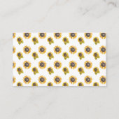 Sunflower Books For Baby エンクロージャーカード (裏面)