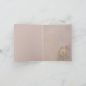 Sunflower Breeze 4 x 5.6 カード (内部)