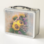 Sunflower Breeze by Jason Street メタルランチボックス (裏面)