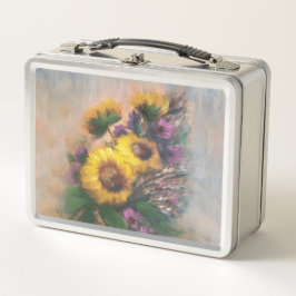 Sunflower Breeze by Jason Street メタルランチボックス