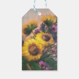 Sunflower Breeze gift tag ギフトタグ
