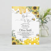 Sunflower Bridalへの招待 招待状 (スタンド正面)