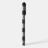 Sunflower Buffalo Plaid iPhoneケース (右側面)