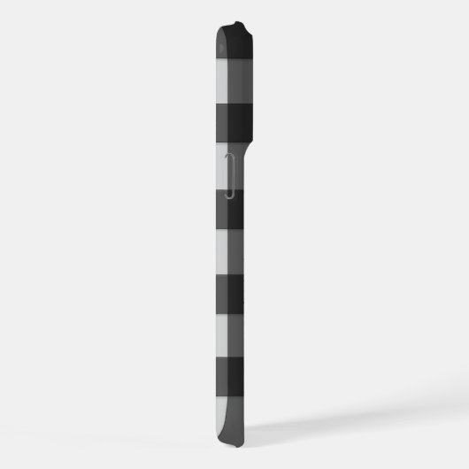 Sunflower Buffalo Plaid iPhoneケース (右側面)