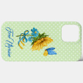 (Sunflower & Butterfly Ukraineサポート) Case-Mate iPhoneケース (裏面 (横))