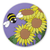 Sunflower Ceramic Knob セラミックノブ (正面)