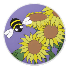 Sunflower Ceramic Knob セラミックノブ