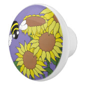 Sunflower Ceramic Knob セラミックノブ (右)