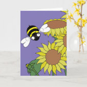 Sunflower Cheer  カード (黄色い花)