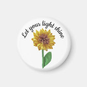 Sunflower christian マグネット (正面)