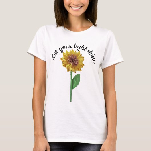 Sunflower christian tシャツ (正面)