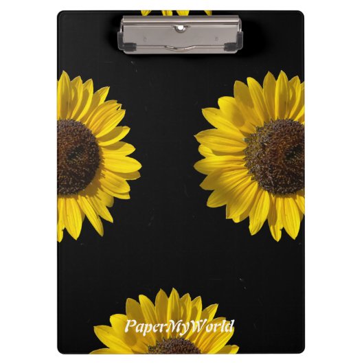 Sunflower Clipboard クリップボード (正面)