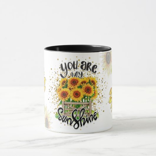 Sunflower coffee mug to celebrate Valentine's Day マグカップ (中央)