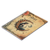 Sunflower Crescent Queen ノートブック (左側)