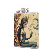 Sunflower Crescent Queen  フラスク (左)