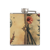 Sunflower Crescent Queen  フラスク (裏面)